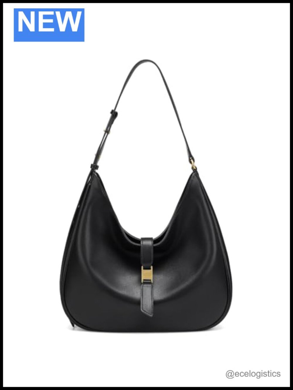 Genuine Leather Hobo Shoulder Bag for Women Trendy Tote Work Crossbody